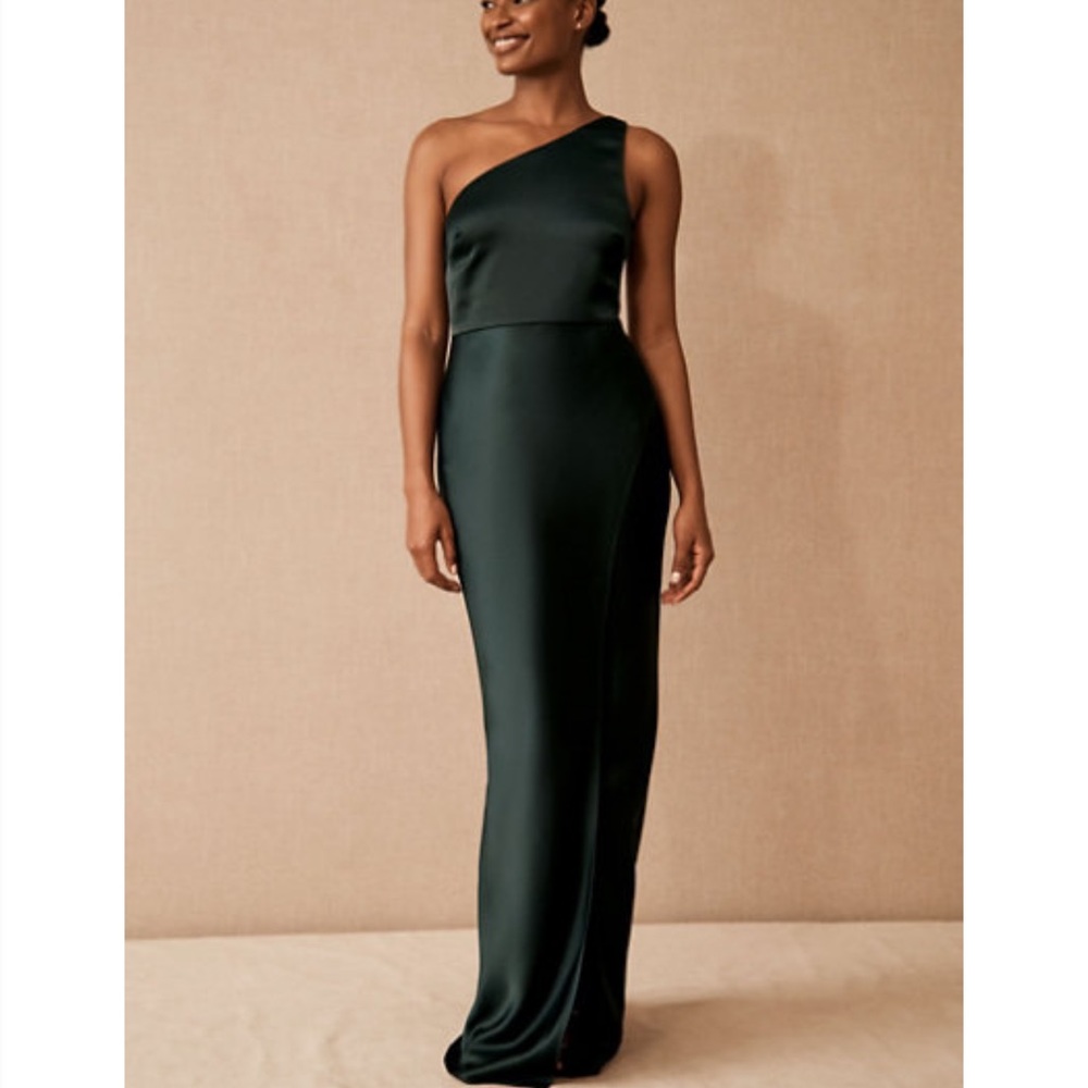BHLDN Dylan Satin Charmeuse Maxi Dress
